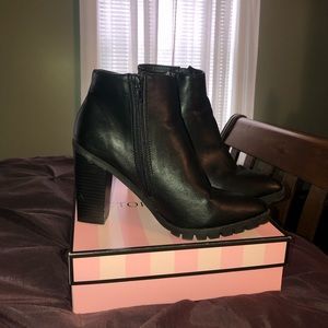 Charlotte Russe Faux Leather Booties